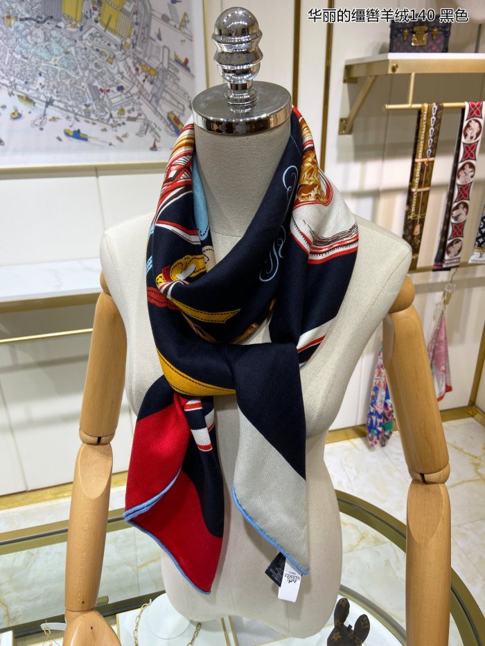 Streetwear Scarf Hermes 326559 SIZE:140cm*140cm