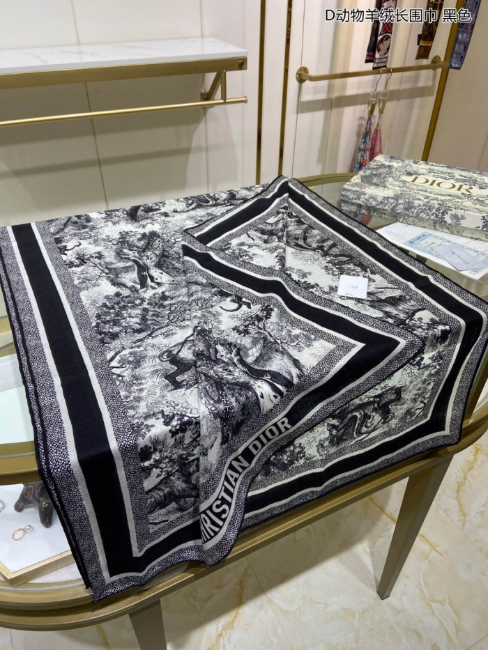 Streetwear Scarf Dior 326564 SIZE:65*185cm