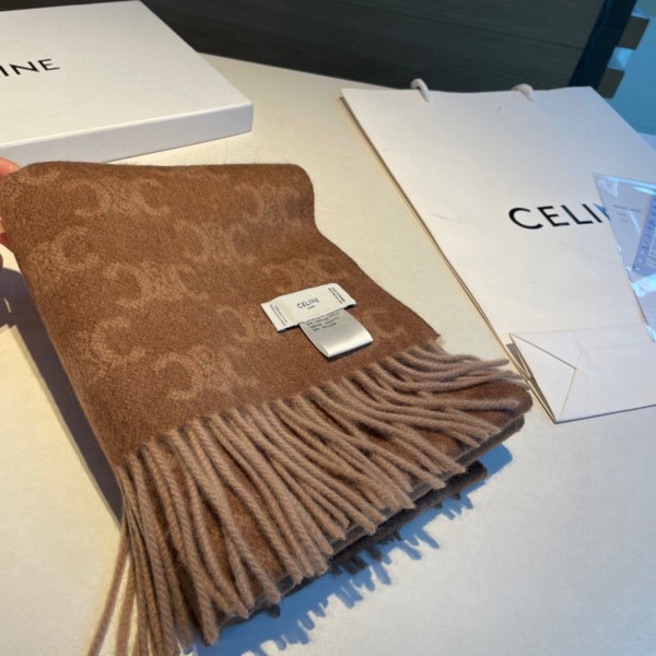 Streetwear Scarf CELINE 326520 size:36x190cm