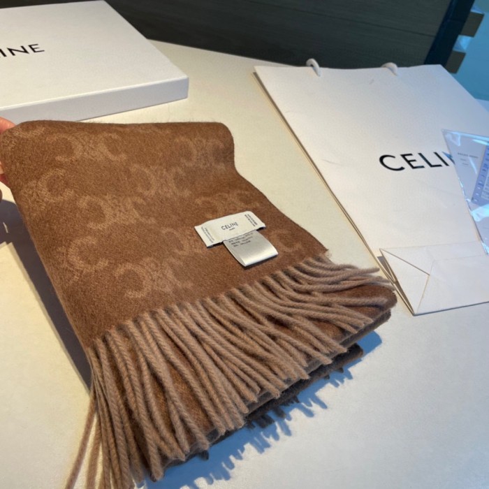 Streetwear Scarf CELINE 326520 size:36x190cm