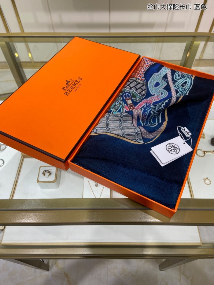 Streetwear Scarf Hermes 326570 SIZE:110*200cm