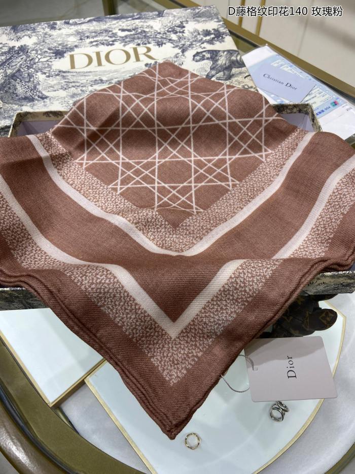 Streetwear Scarf Dior 326587 SIZE:140*140cm