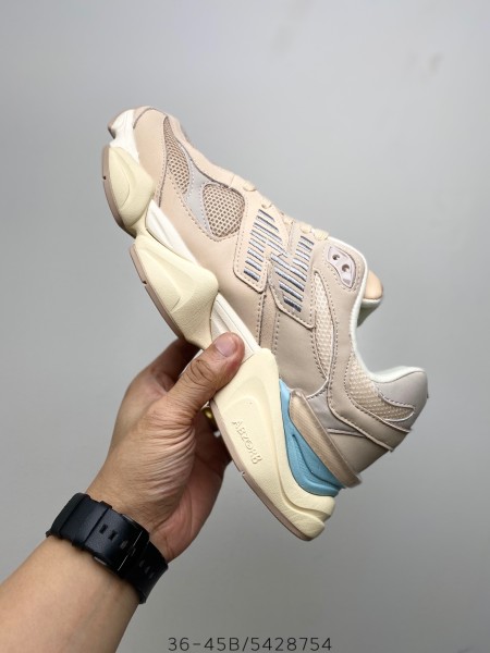 New Balance 9060 Ivory Cream Pink Sand