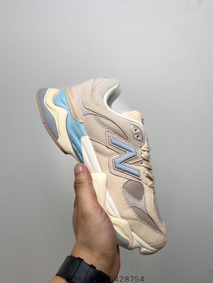 New Balance 9060 Ivory Cream Pink Sand