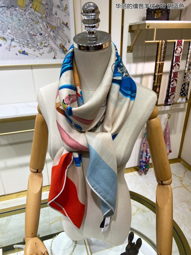 Streetwear Scarf Hermes 326558 SIZE:140cm*140cm