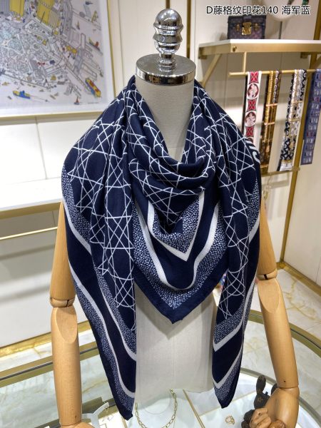 Streetwear Scarf Dior 326588 SIZE:140*140cm