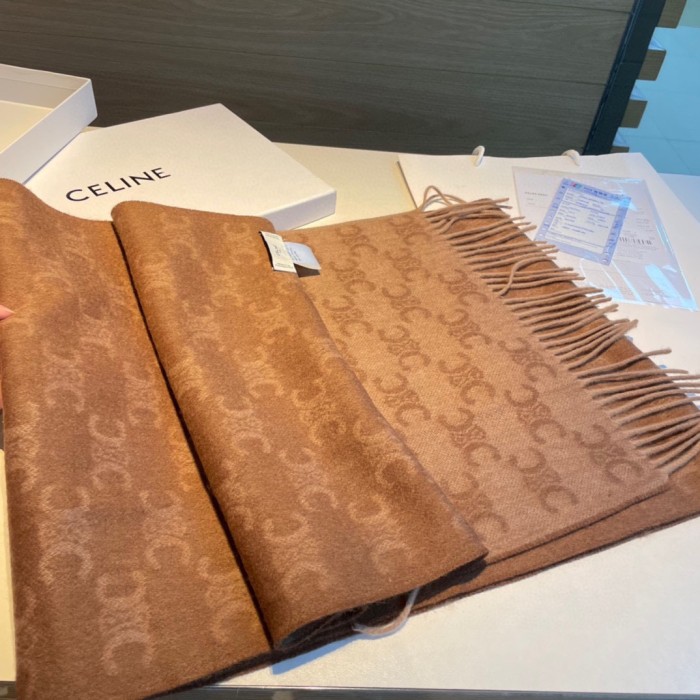 Streetwear Scarf CELINE 326520 size:36x190cm