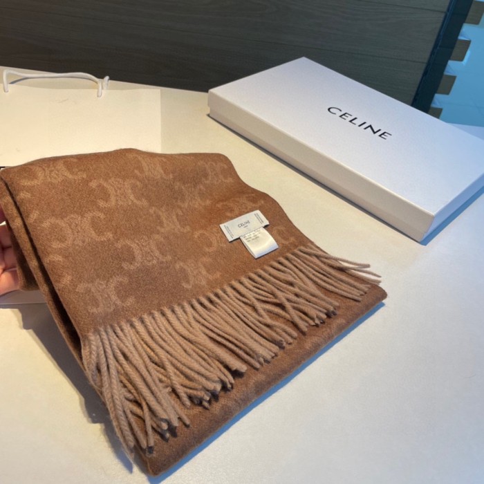 Streetwear Scarf CELINE 326520 size:36x190cm