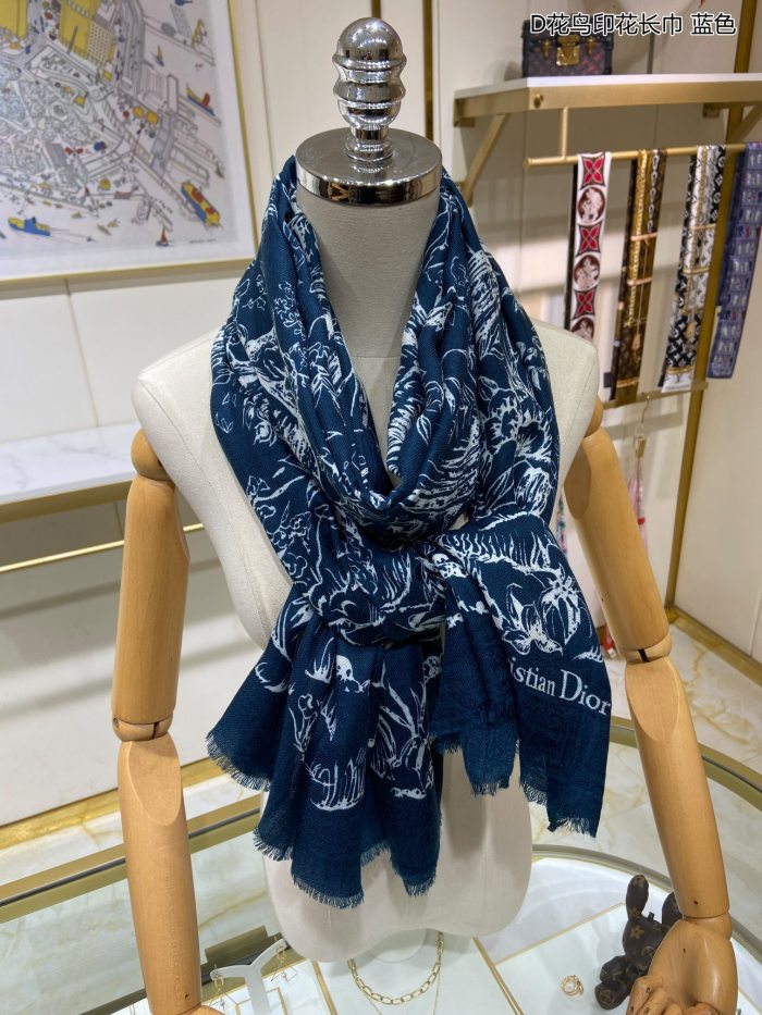 Streetwear Scarf Dior 326566 SIZE:110*200cm
