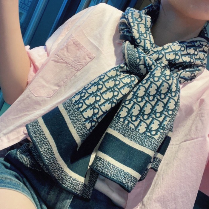 Streetwear Scarf Dior 326532 SIZE:65*185cm