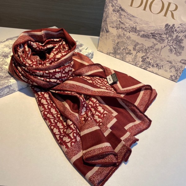 Streetwear Scarf Dior 326533 SIZE:65*185cm