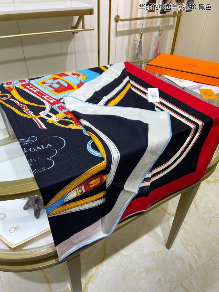 Streetwear Scarf Hermes 326559 SIZE:140cm*140cm