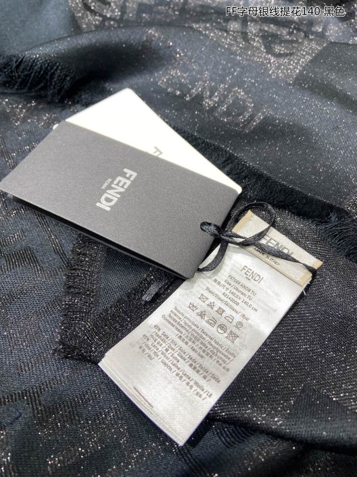 Streetwear Scarf FENDI 326574 SIZE:140*140cm