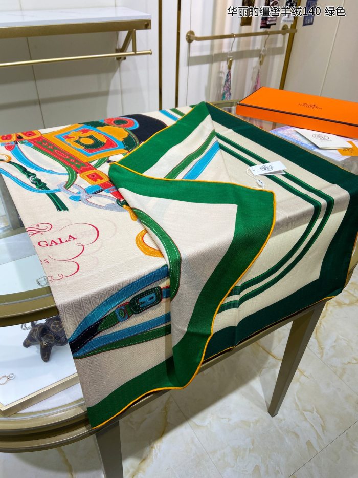 Streetwear Scarf Hermes 326557 SIZE:140cm*140cm