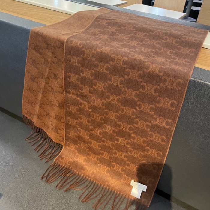 Streetwear Scarf CELINE 326521 size:36x190cm