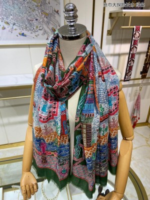 Streetwear Scarf Hermes 326572 SIZE:110*200cm