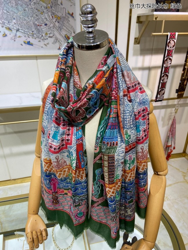 Streetwear Scarf Hermes 326572 SIZE:110*200cm