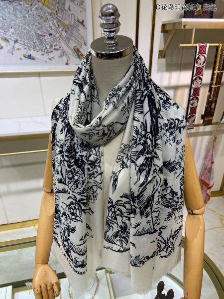 Streetwear Scarf Dior 326567 SIZE:110*200cm