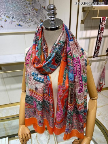 Streetwear Scarf Hermes 326571 SIZE:110*200cm