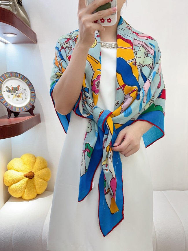 Streetwear Scarf Hermes 326590 SIZE:140cm*140cm