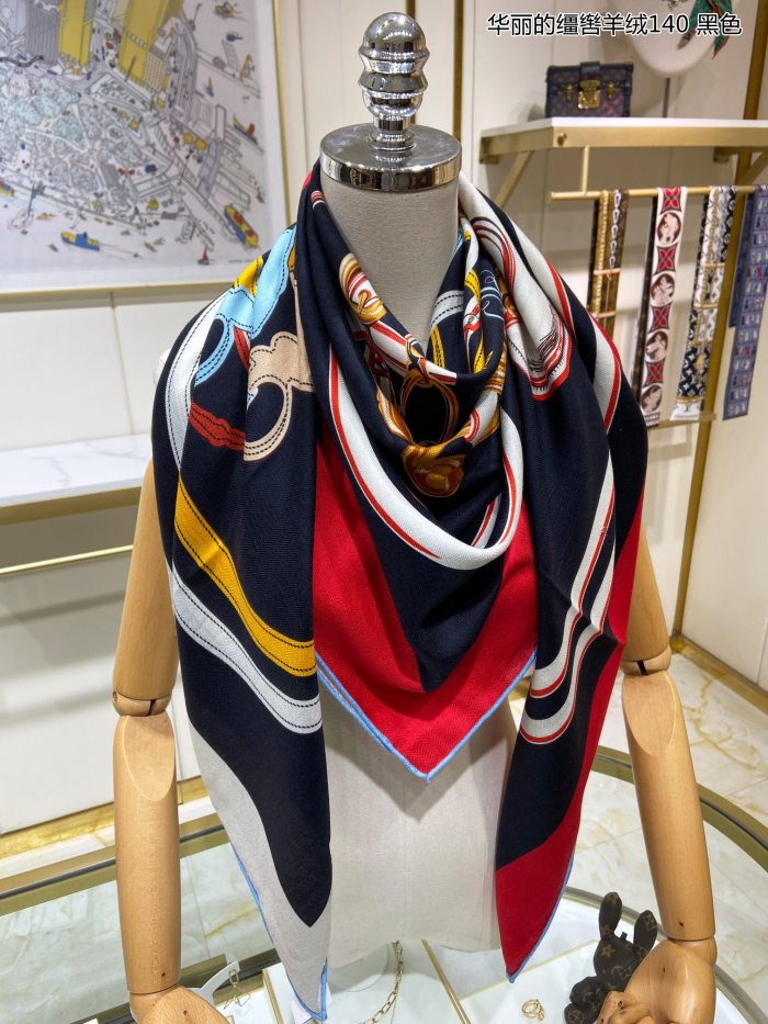 Streetwear Scarf Hermes 326559 SIZE:140cm*140cm
