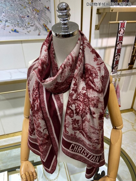 Streetwear Scarf Dior 326563 SIZE:65*185cm