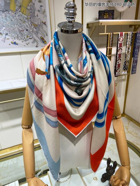Streetwear Scarf Hermes 326558 SIZE:140cm*140cm