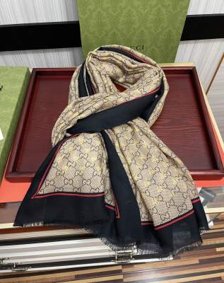 Streetwear Scarf GUCCI 326475 SIZE:100x200cm