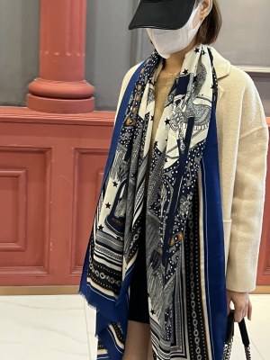 Streetwear Scarf Hermes  326312 SIZE:200*100cm