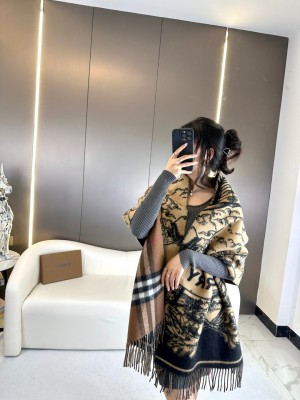 Streetwear Scarf BURBERRY 326348 size：230cmx50cm