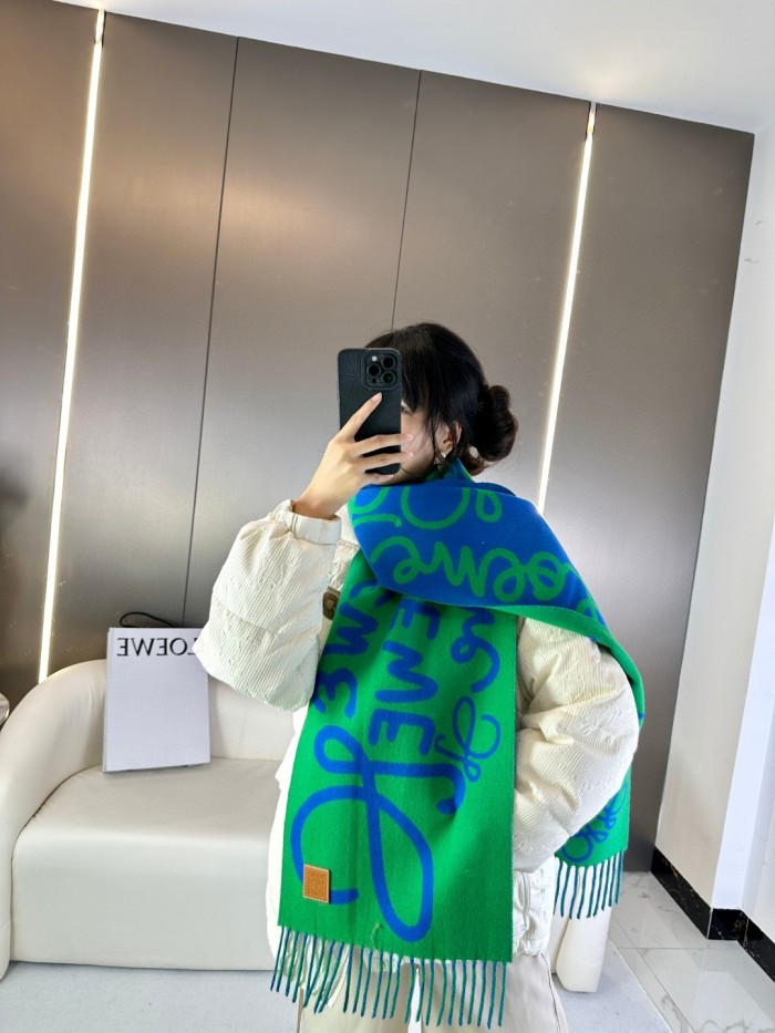 Streetwear Scarf Loewe 326341 SIZE:35 x 180cm