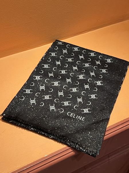 Streetwear Scarf CELINE 326406 size：200*110cm