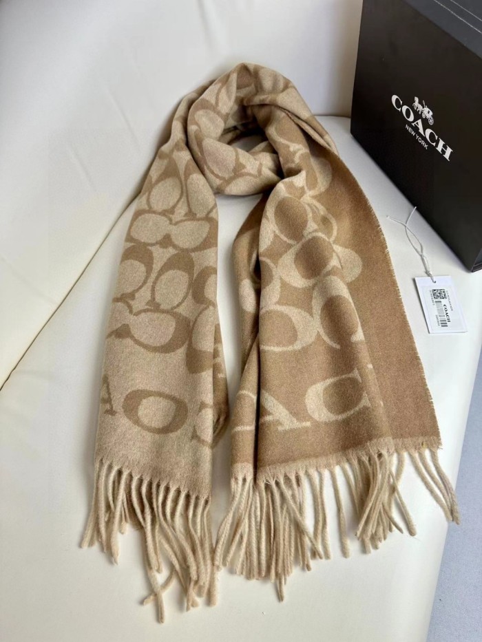 Streetwear Scarf COACH 326330 size:195×53cm