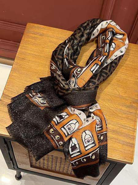 Streetwear Scarf FENDI 326421 size:100*200cm