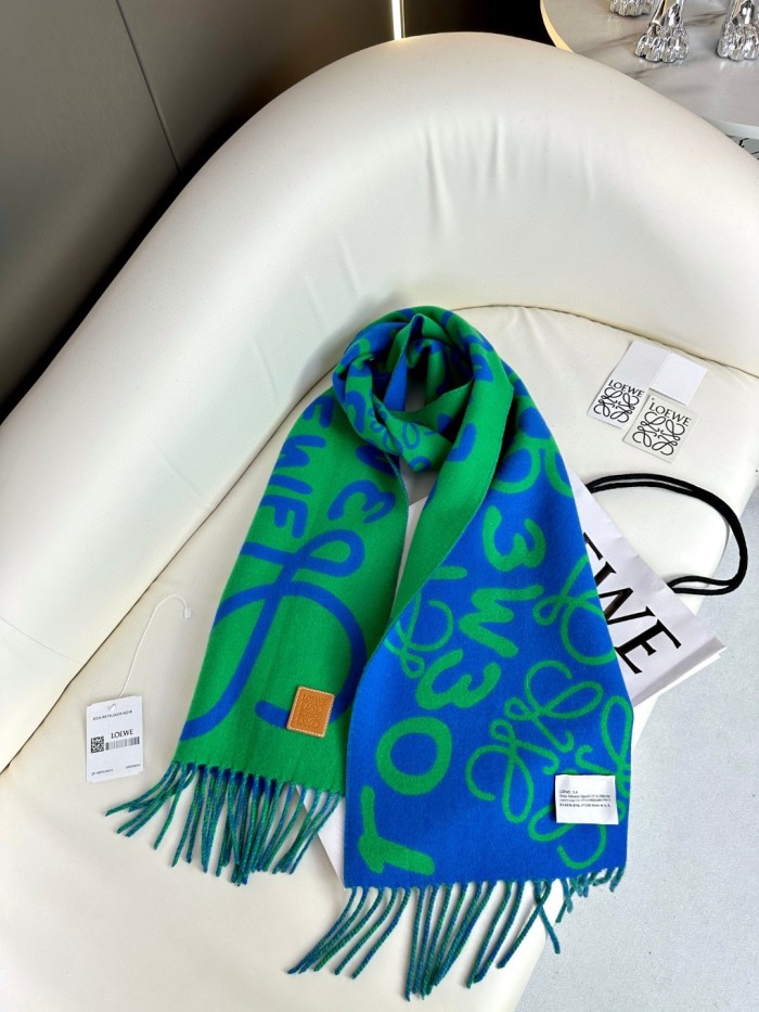 Streetwear Scarf Loewe 326341 SIZE:35 x 180cm