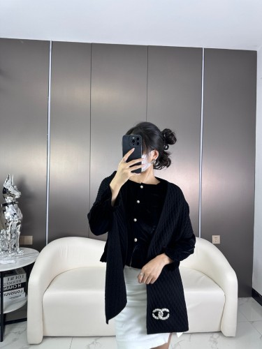 Streetwear Scarf CELINE 326452 size：70x180cm