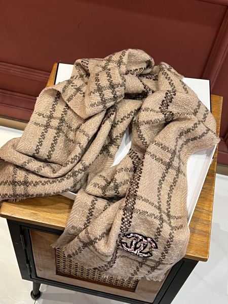 Streetwear Scarf CHANEL 326324 size：40x190cm