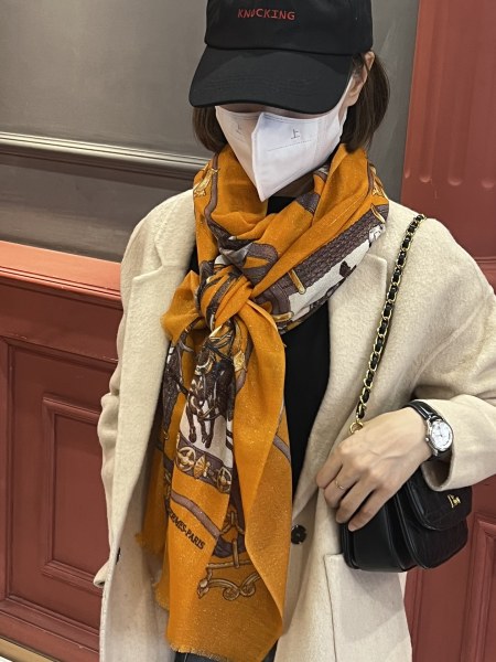 Streetwear Scarf Hermes  326305 SIZE:110*200cm