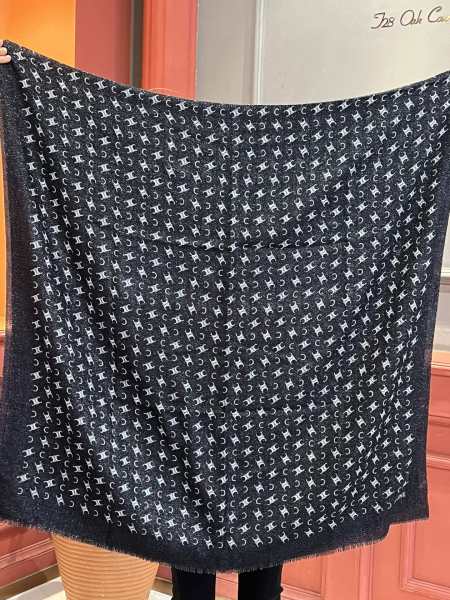 Streetwear Scarf CELINE 326406 size：200*110cm