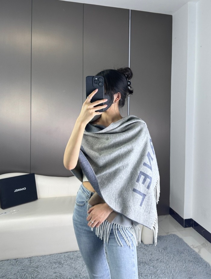 Streetwear Scarf CELINE 326455 size：70x180cm