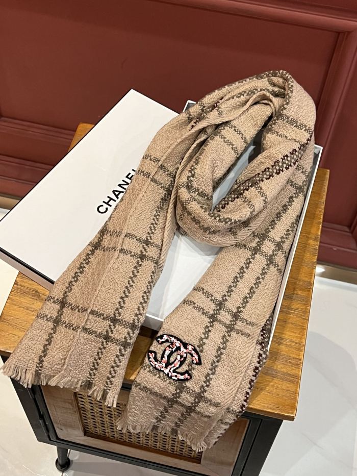 Streetwear Scarf CHANEL 326324 size：40x190cm