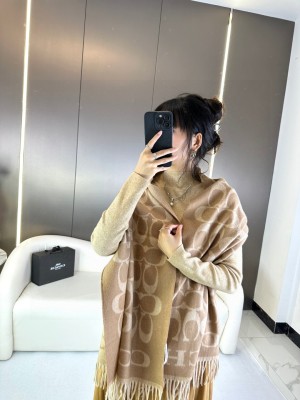Streetwear Scarf COACH 326330 size:195×53cm