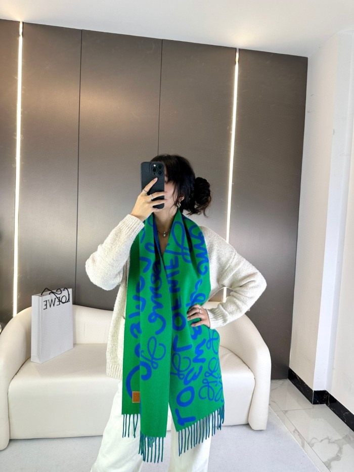 Streetwear Scarf Loewe 326341 SIZE:35 x 180cm