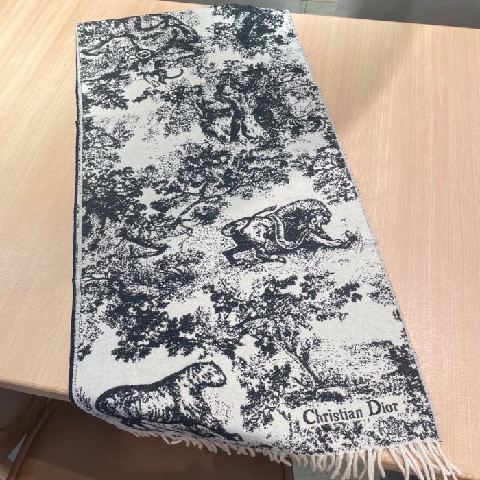 Streetwear Scarf Dior 326358 SIZE:45*190cm