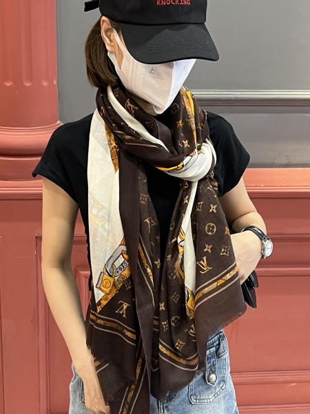 Streetwear Scarf LV 326314 SIZE:110*200cm