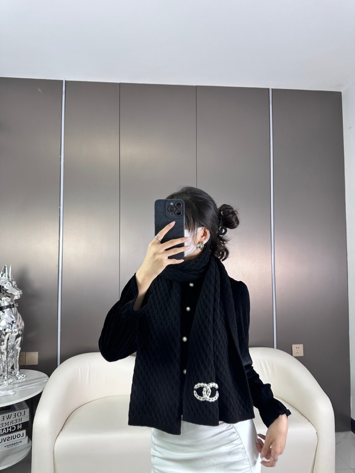 Streetwear Scarf CELINE 326452 size：70x180cm