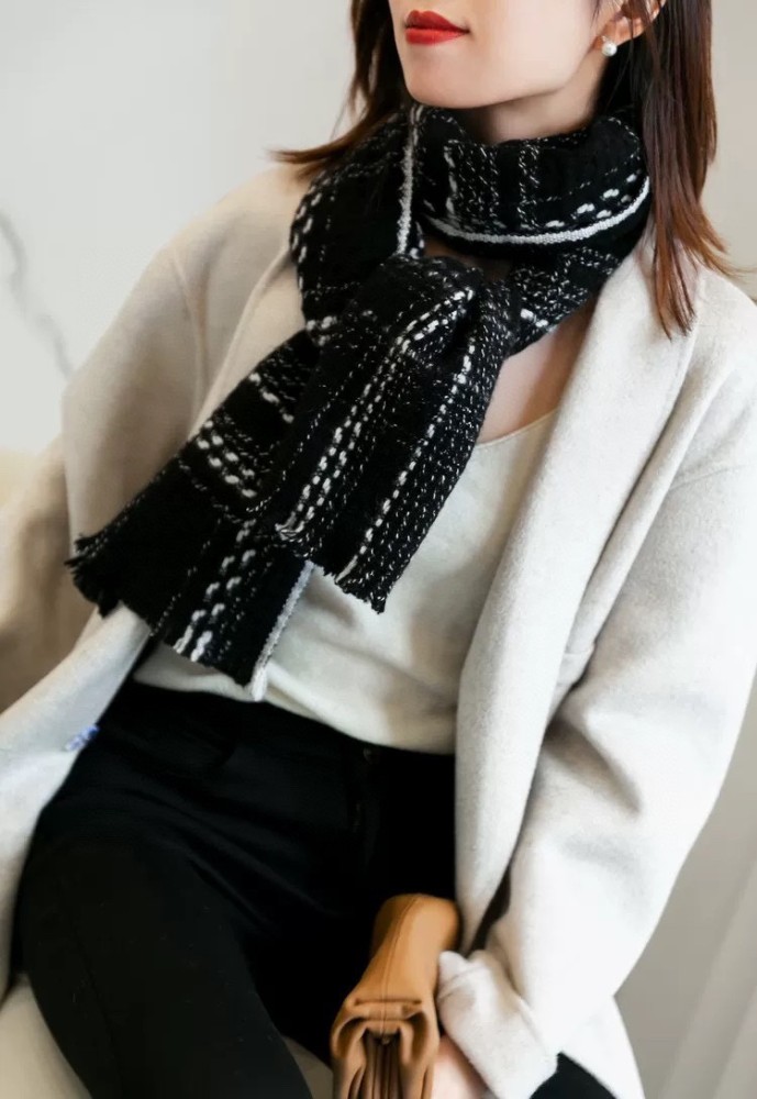Streetwear Scarf CELINE 326328 size：200*45cm