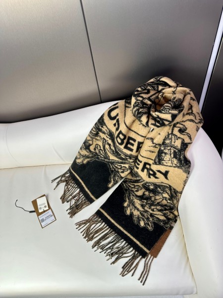 Streetwear Scarf BURBERRY 326348 size：230cmx50cm