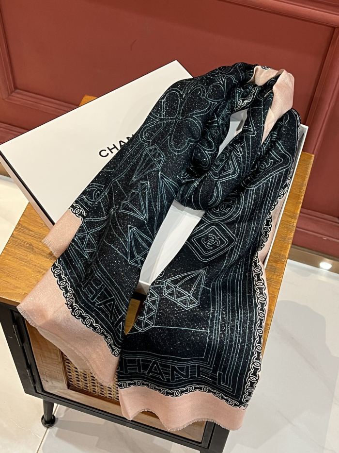 Streetwear Scarf CHANEL 326319 SIZE:110*200cm