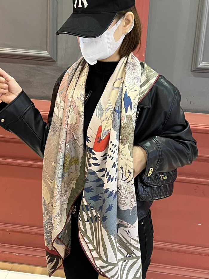 Streetwear Scarf Hermes  326396 SIZE:140*140cm